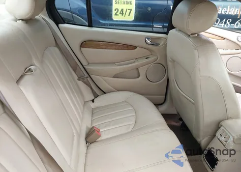 2003 Jaguar X-Type 2.5 из США, поврежденный, VIN SAJEA51D43XD44979